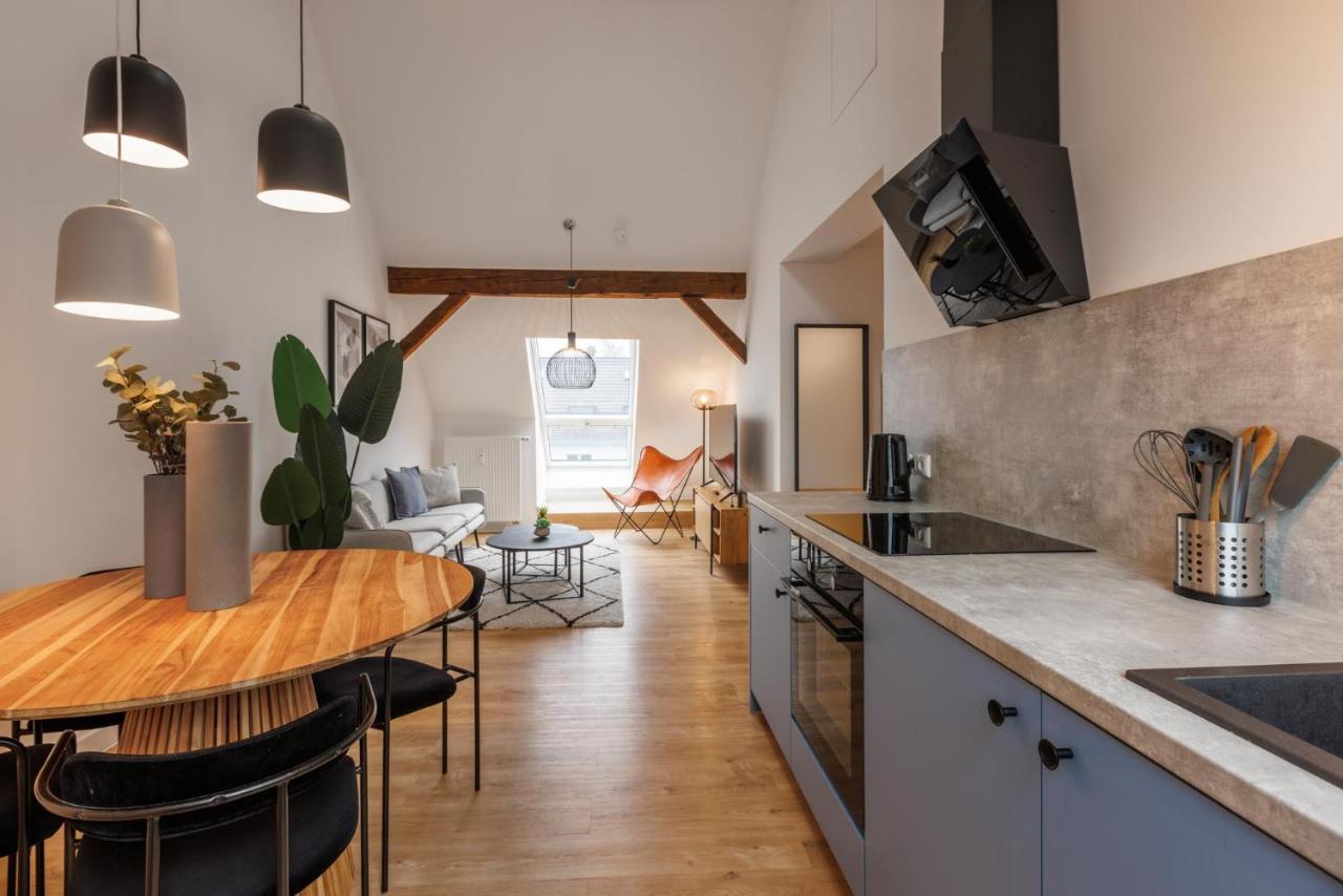 Glueck Auf Appartements Hufelandstrasse Essen Exteriör bild
